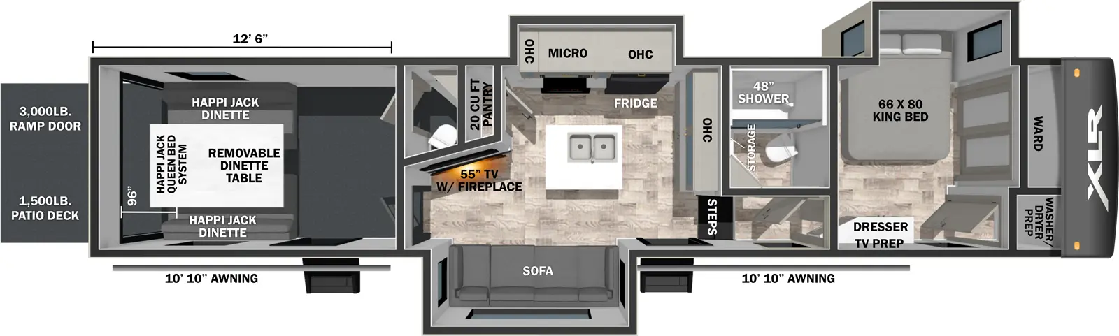 Xlr Nitro 35G13 Floorplan